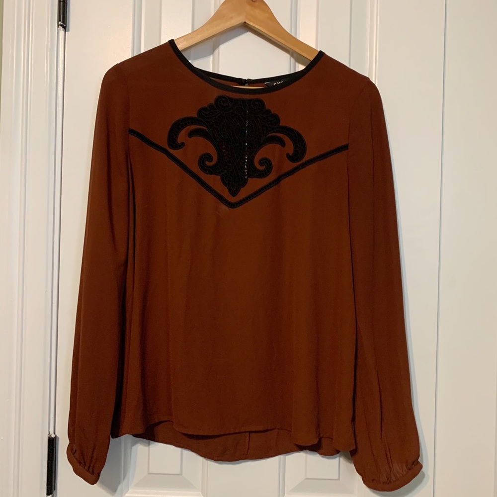 Express long sleeve blouse
